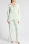 Nordstrom Moonlight Eco Knit Pajamas In Green