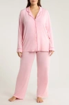 Nordstrom Moonlight Eco Knit Pajamas In Pink