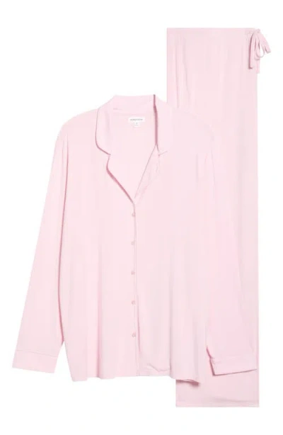 Nordstrom Moonlight Eco Knit Pajamas In Pink