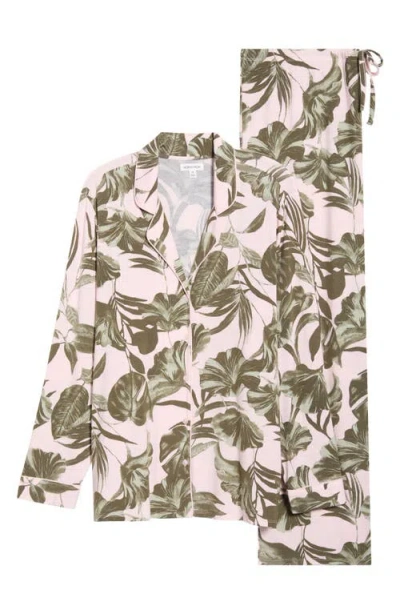 Nordstrom Moonlight Eco Knit Pajamas In Pink