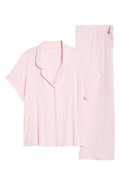 Nordstrom Moonlight Eco Knit Pajamas In Pink