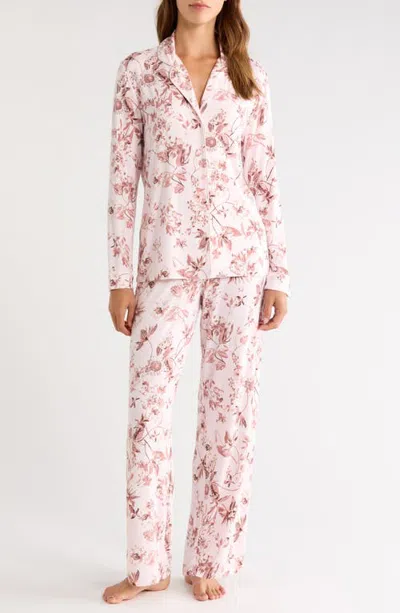 Nordstrom Moonlight Eco Knit Pajamas In Pink