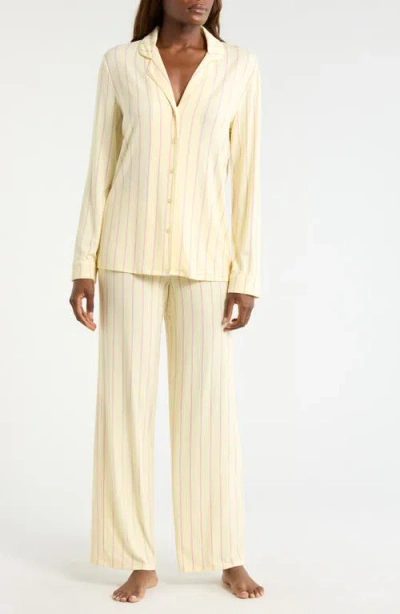 Nordstrom Moonlight Eco Knit Pajamas In Yellow