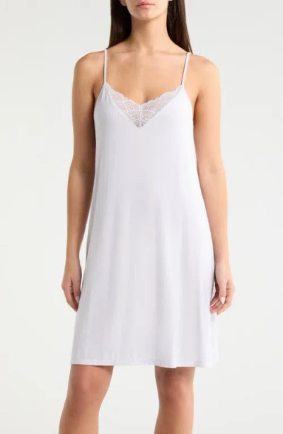 Nordstrom Moonlight Eco Lace Tim Chemise In White