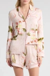 Nordstrom Moonlight Eco Long Sleeve Short Pajamas In Neutral
