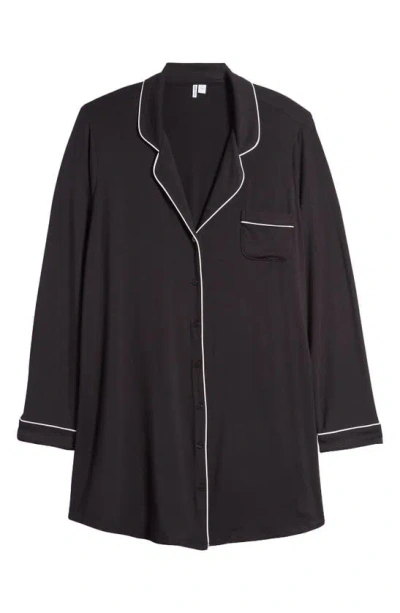 Nordstrom Moonlight Eco Nightshirt In Black