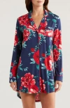 Nordstrom Moonlight Eco Nightshirt In Navy In Bloom