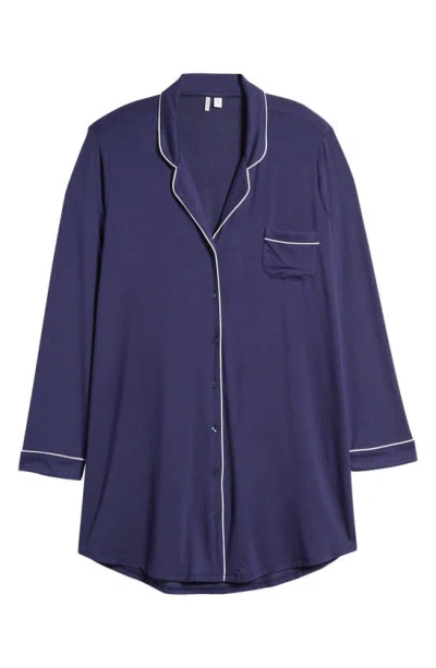 Nordstrom Moonlight Eco Nightshirt In Navy Peacoat