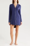 Nordstrom Moonlight Eco Nightshirt In Navy Peacoat