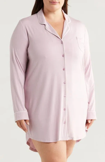 Nordstrom Moonlight Eco Nightshirt In Purple Dawn
