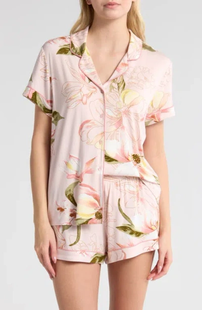 Nordstrom Moonlight Eco Short Pajamas In Pink