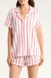 Nordstrom Moonlight Eco Short Pajamas In Pink