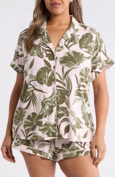 Nordstrom Moonlight Eco Short Pajamas In Pink