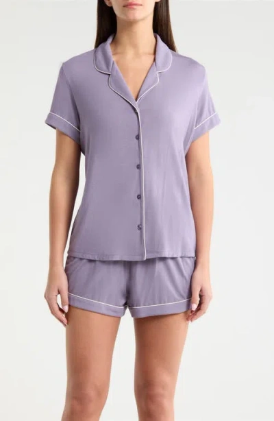 Nordstrom Moonlight Eco Short Pajamas In Purple