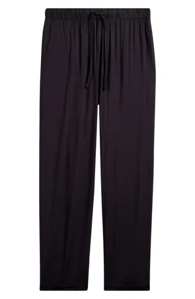 Nordstrom Moonlight Eco Stretch Modal Pajama Pants In Black