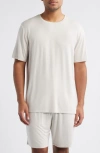 Nordstrom Moonlight Eco Stretch Modal Pajama T-shirt In White