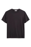 Nordstrom Moonlight Eco Stretch Modal Pajama T-shirt In Black