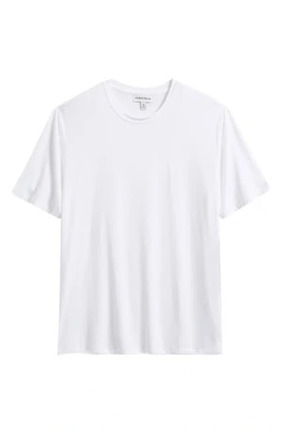 Nordstrom Moonlight Eco Stretch Modal Pajama T-shirt In White