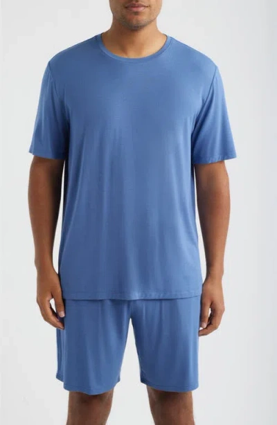 Nordstrom Moonlight Eco Stretch Modal Pajama T-shirt In Blue