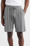 Nordstrom Moonlight Modal Blend Drawstring Lounge Shorts In Gray