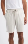 Nordstrom Moonlight Modal Blend Drawstring Lounge Shorts In Gray
