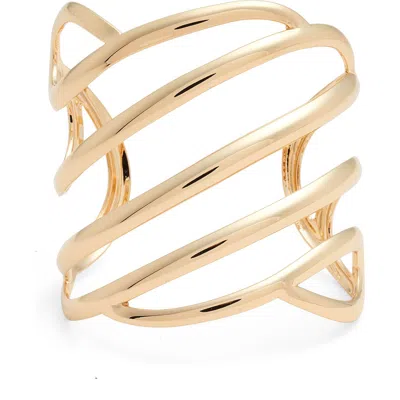 Nordstrom Multiband Cuff Bracelet In Gold