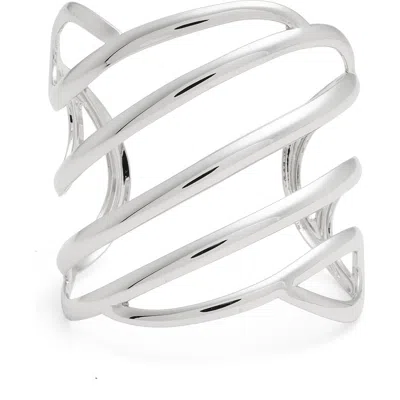 Nordstrom Multiband Cuff Bracelet In Transparent