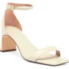 Nordstrom Naiomi Ankle Strap Sandal In Yellow