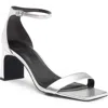 Nordstrom Naiomi Ankle Strap Sandal In White