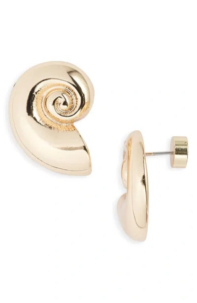 Nordstrom Nautilus Earrings In Gold