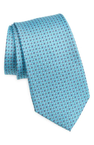 Nordstrom Neat Lattice Silk Jacquard Tie