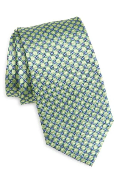 Nordstrom Neat Medallion Silk Tie In Green