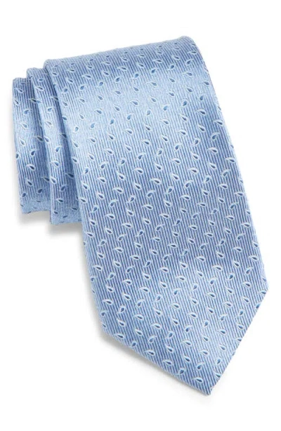 Nordstrom Neat Paisley Silk Tie In Blue