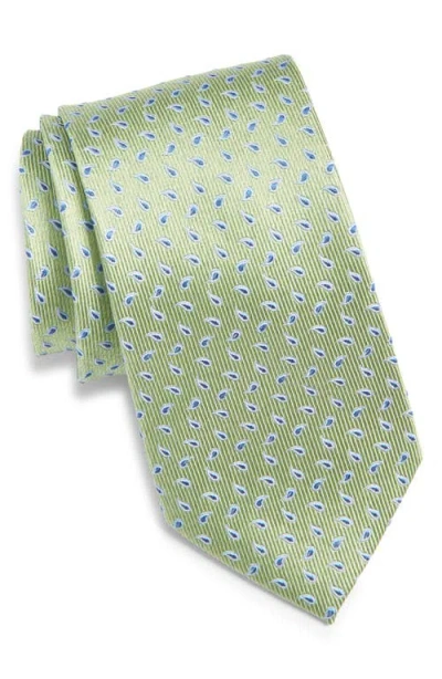 Nordstrom Neat Paisley Silk Tie In Green