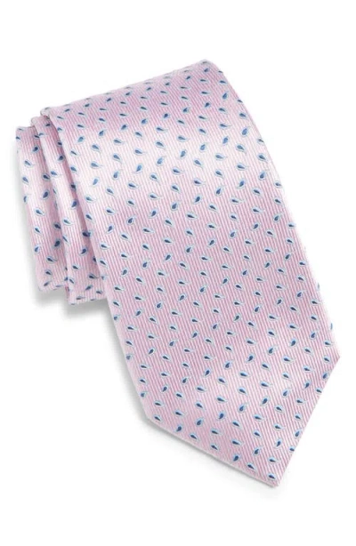 Nordstrom Neat Paisley Silk Tie In Pink