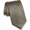 Nordstrom Neat Silk Tie In Yellow