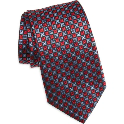 Nordstrom Neat Silk Tie In Red