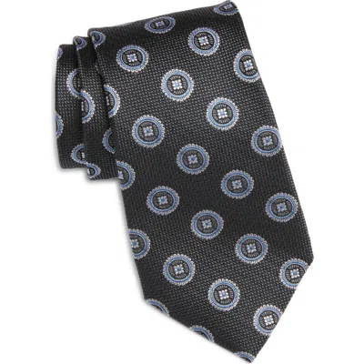 Nordstrom Neat Silk Tie In Black