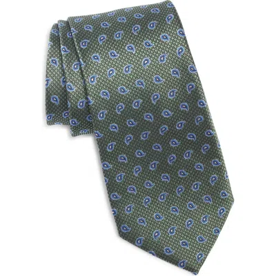 Nordstrom Neat Silk Tie In Green