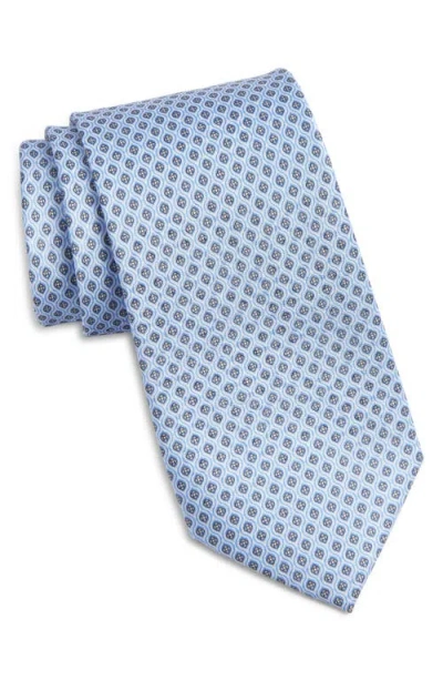 Nordstrom Neat Silk Tie In Light Blue