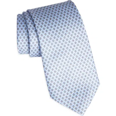 Nordstrom Neat Silk Tie In Light Blue