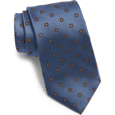 Nordstrom Neat Silk Tie In Blue
