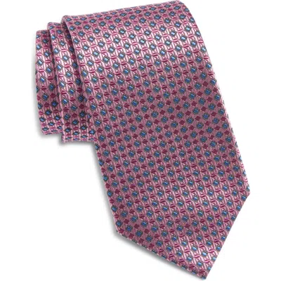 Nordstrom Neat Silk Tie In Pink