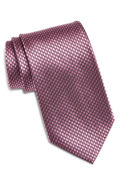Nordstrom Neat Silk Tie In Pink