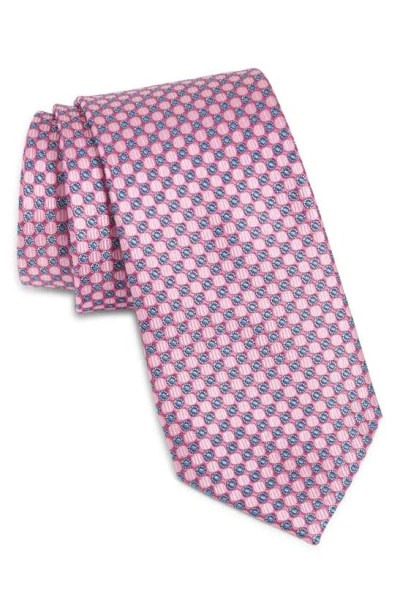 Nordstrom Neat Silk Tie In Pink