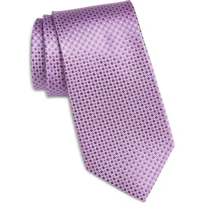 Nordstrom Neat Silk Tie In Purple