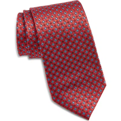 Nordstrom Neat Silk Tie In Red