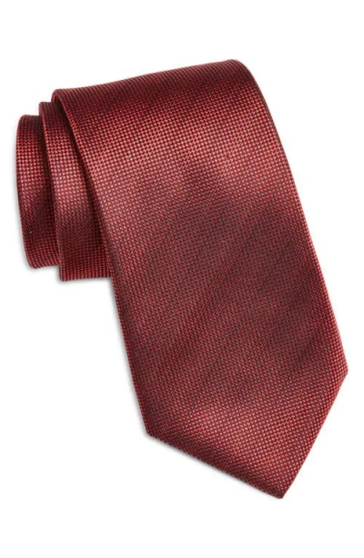 Nordstrom Neat Silk Tie In Red