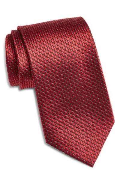 Nordstrom Neat Silk Tie In Red