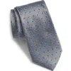 Nordstrom Neat Silk Tie In Gray